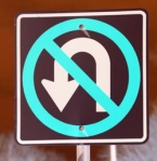 No U-turn?
